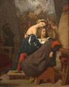 Jean Auguste Dominique Ingres Raphael and the Bakers Daughter Sweden oil painting artist